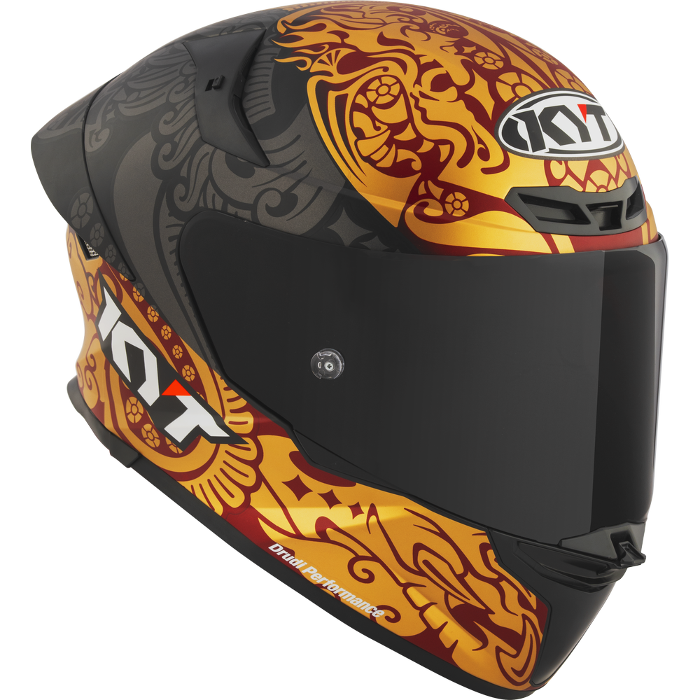 KYT TT Revo Enea Bastianini Indonesia Replica 2023 Matt Helmet