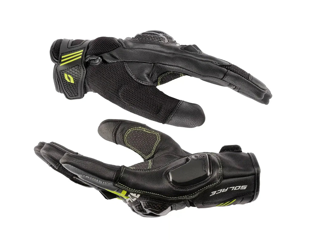 Varno short gloves (HI-VIS Yellow )