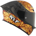 KYT TT Revo Enea Bastianini Indonesia Replica 2023 Matt Helmet