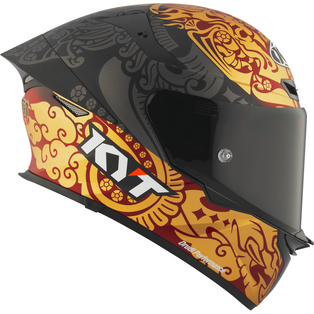 KYT TT Revo Enea Bastianini Indonesia Replica 2023 Matt Helmet
