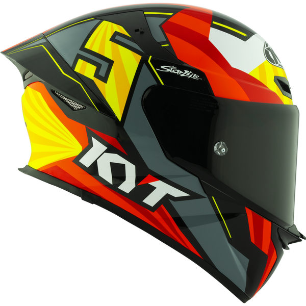 KYT TT Revo Flux Gloss Helmet