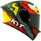 KYT TT Revo Flux Gloss Helmet