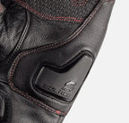 Varno short gloves (RED-Grey)