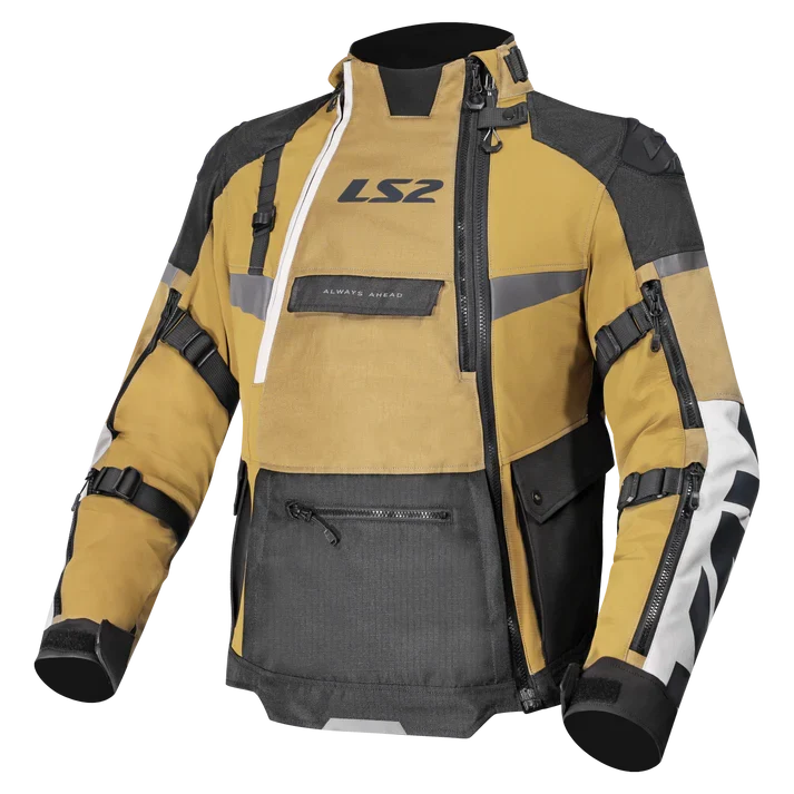 LS2 JACKET X-MASTER MAN SAND BLACK GREY