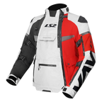 LS2 JACKET X-MASTER MAN BLACK GREY RED