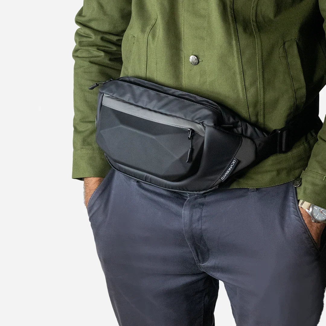 CARBONADO ROCK SLATE BAG