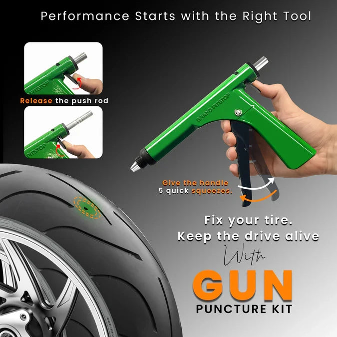 GRAND PITSTOP GUN PUNCTURE REPAIR KIT