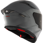 KYT TT Revo Plain GRL Grey Helmet