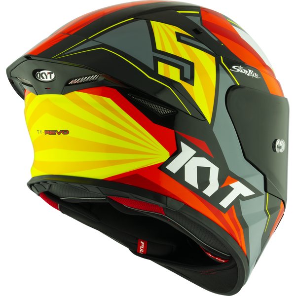 KYT TT Revo Flux Gloss Helmet