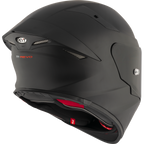 KYT TT Revo Plain Black Matt Helmet
