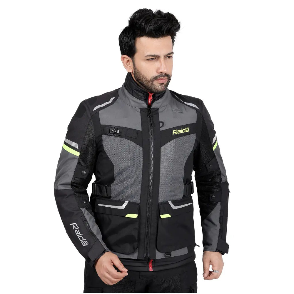 Raida Rover 2 Jacket  (Gray/Hiviz)