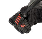 Varno short gloves (RED-Grey)