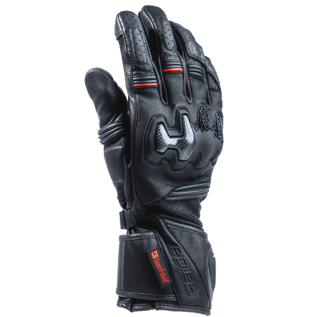 Raida Drift EVO Motorcycle Gloves | Red