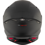 KYT TT Revo Plain Black Matt Helmet