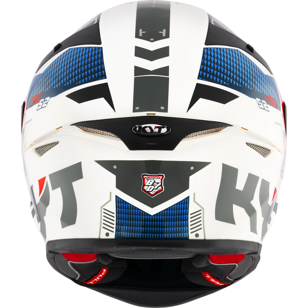 KYT TT Revo Fuselage Red Gloss Helmet