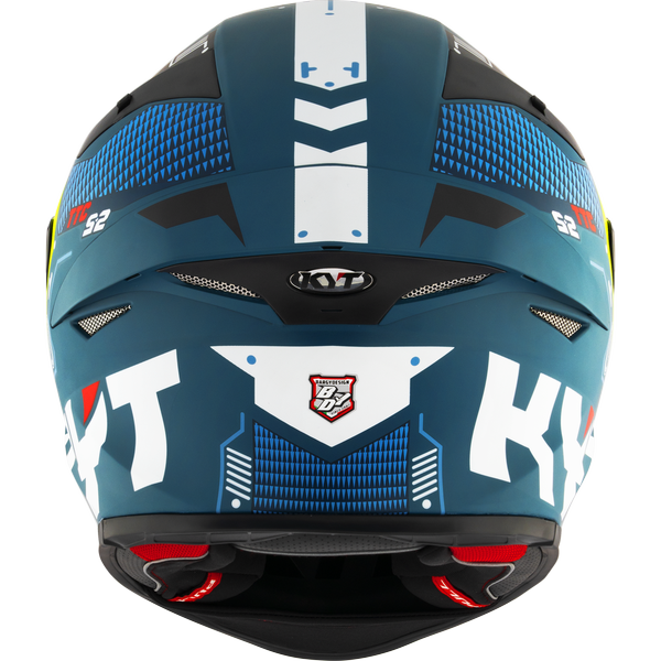 KYT TT Revo Fuselage Yellow Matt Helmet