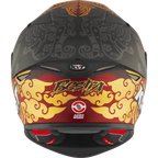 KYT TT Revo Enea Bastianini Indonesia Replica 2023 Matt Helmet