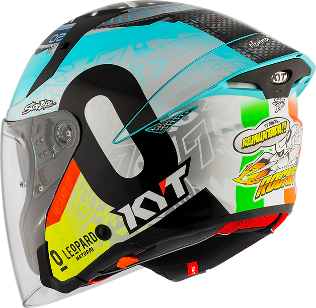 KYT TTR Jet Foggia Misano 2022 Replica Gloss Helmet
