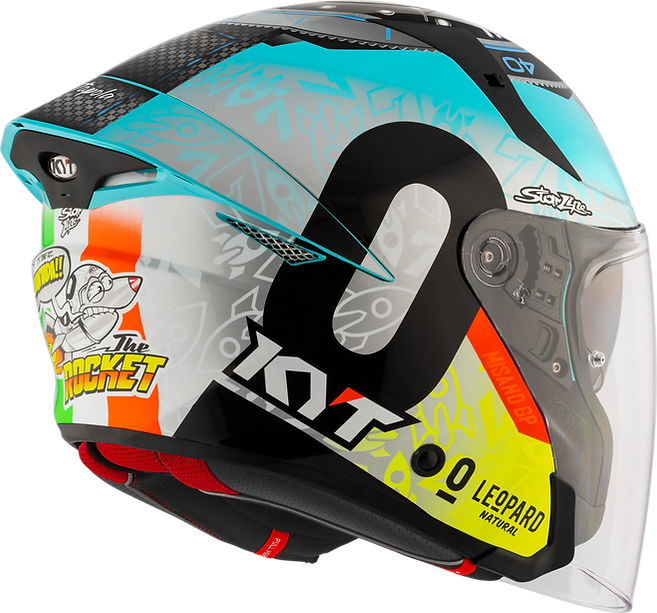 KYT TTR Jet Foggia Misano 2022 Replica Gloss Helmet