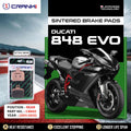 Sintered Brake Pads For Ducati 848 EVO (2011-2013) - Rear - CB662