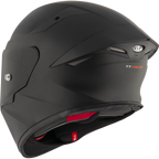 KYT TT Revo Plain Black Matt Helmet