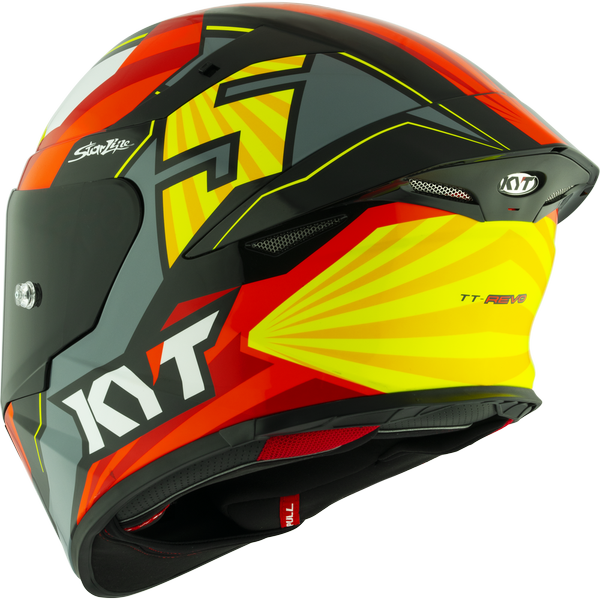 KYT TT Revo Flux Gloss Helmet