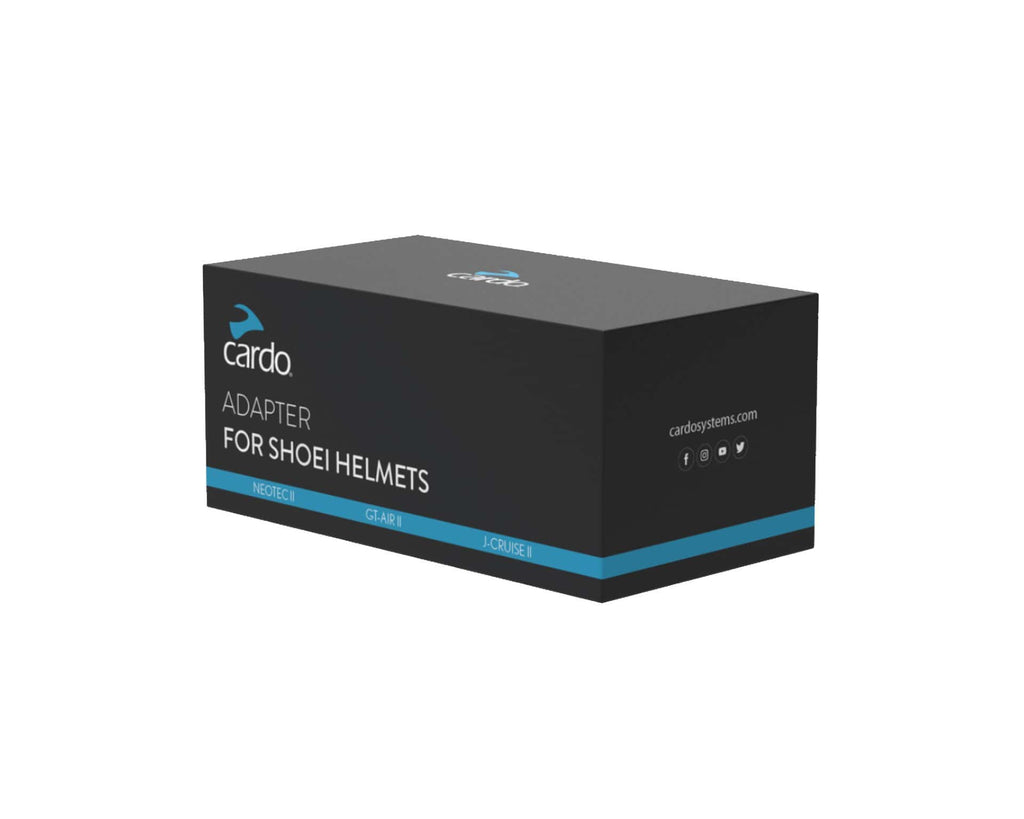 CARDO ADAPTER FOR SHOEI HELMETS
