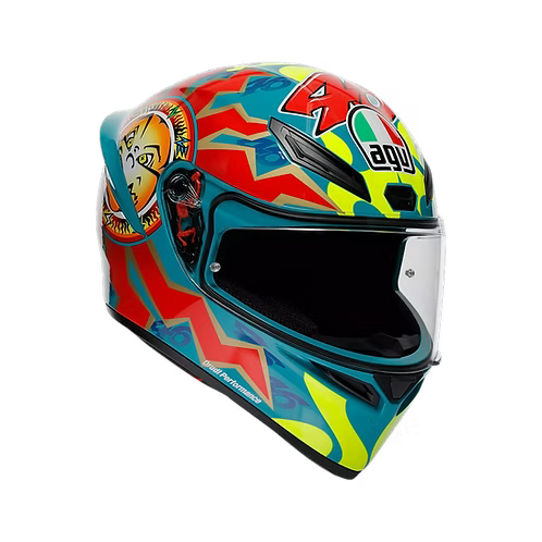 AGV K1 S HELMET - ROSSI MUGELLO 1999 (ISI & ECE2206)