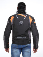 ZEUS OCTANE JACKET BLACK ORANGE