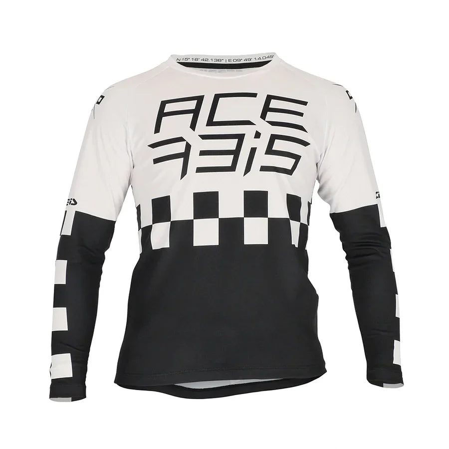 Acerbis MX J-KID ONE Jersey WHITE/BLACK