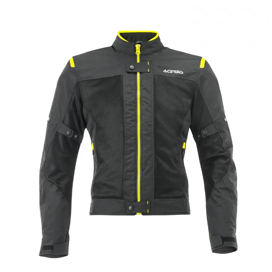 Acerbis Ramsey My Vented Jacket - Black/Yellow