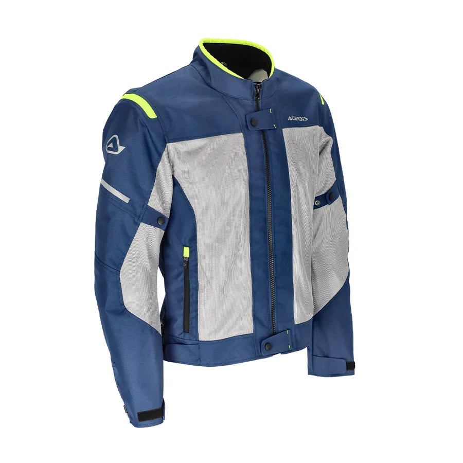 Acerbis Ramsey My Vented Jacket - Blue/Yellow