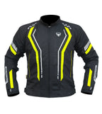 BISON AIR PRO – BLACK HI-VIZ GREEN JACKET