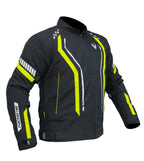 BISON AIR PRO – BLACK HI-VIZ GREEN JACKET