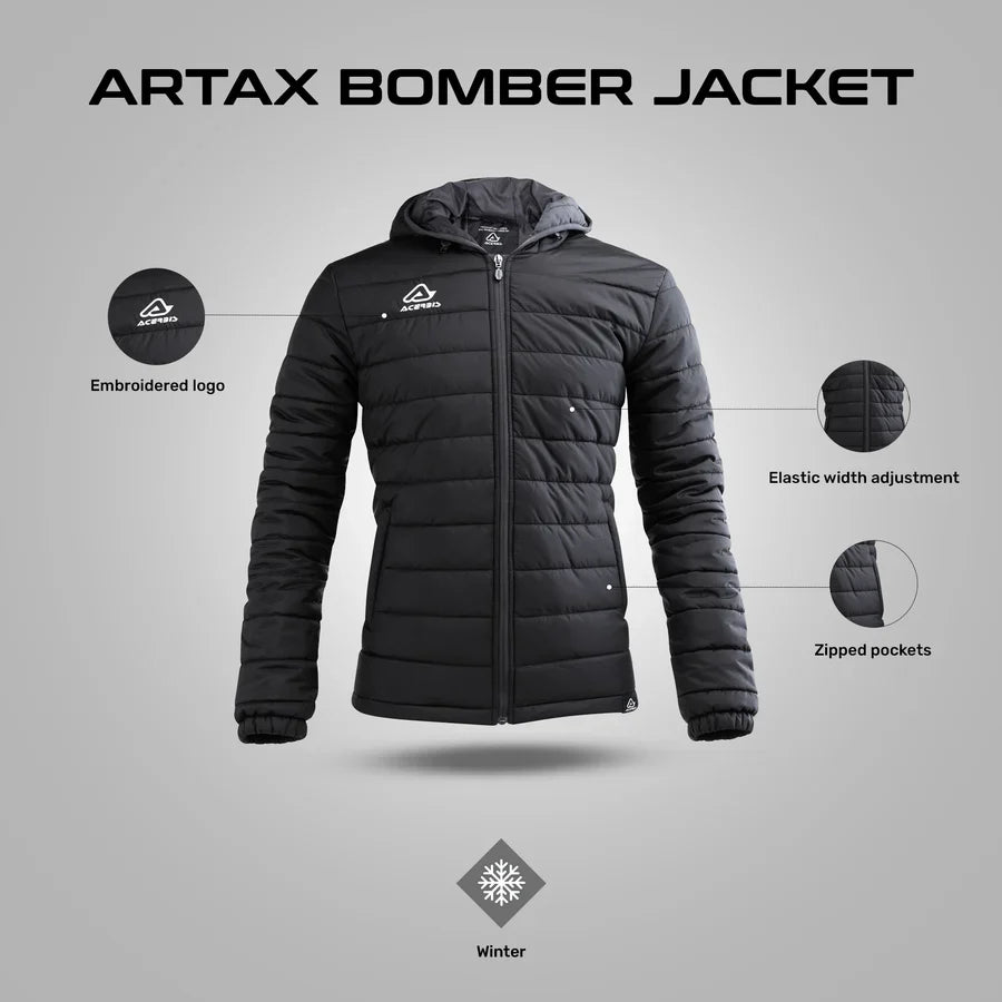 Acerbis Artax Bomber Jacket - Black