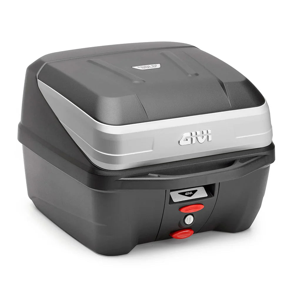 GIVI Top Case B32N Bold Monolock (Black with Silver)