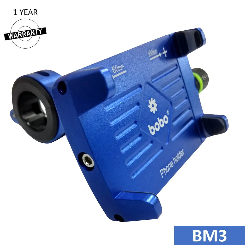 BOBO BM3 Claw-Grip Aluminum Bike / Cycle Phone Holder Motorcycle Mobile Mount