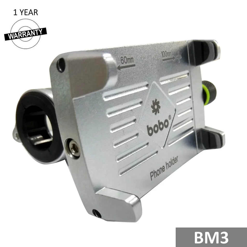 BOBO BM3 Claw-Grip Aluminum Bike / Cycle Phone Holder Motorcycle Mobile Mount