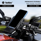 BOBO BM14 PRO PLUS Quick Release with PRO PLUS Vibration Damper Enhanced BM4 PRO PLUS Bike / Cycle Phone Holder Motorcycle Mobile Mount