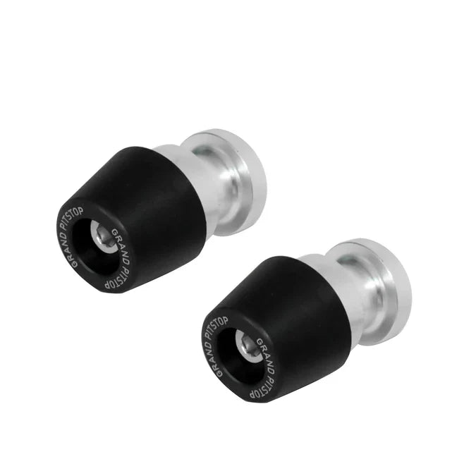 Premium Paddock Stand 10 mm Swingarm Spools Bobbins for Motorcycle Maintenance - Black (Set of 2)