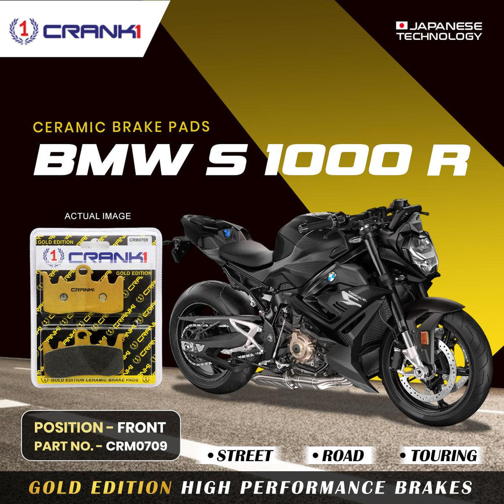 Ceramic Brake Pads For BMW S 1000 R - Front - CRM0709 - 2 Sets