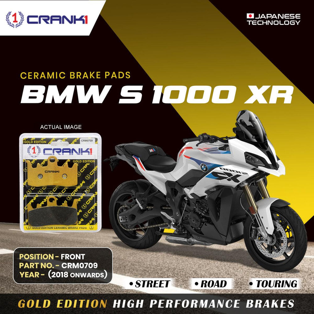 Ceramic Brake Pads For BMW S 1000 XR (2018 Onwards) - Front - CRM0709 - 2 Sets