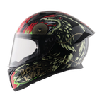 Bolt Wild Men Full Face Riding Helmet With Spoiler