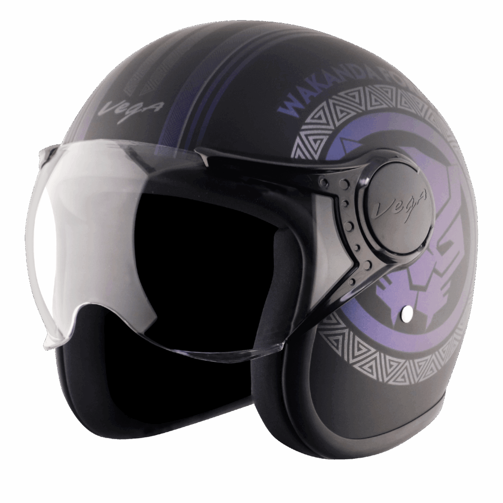Jet Marvel Black Panther Edition Helmet image 2