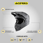 Acerbis Profile 4 Helmet - Gloss-Black