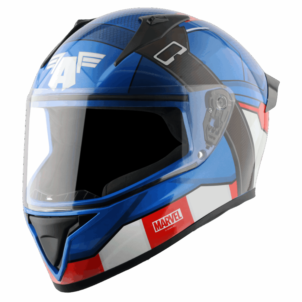 Bolt Marvel Captain America Edition Helmet image 5