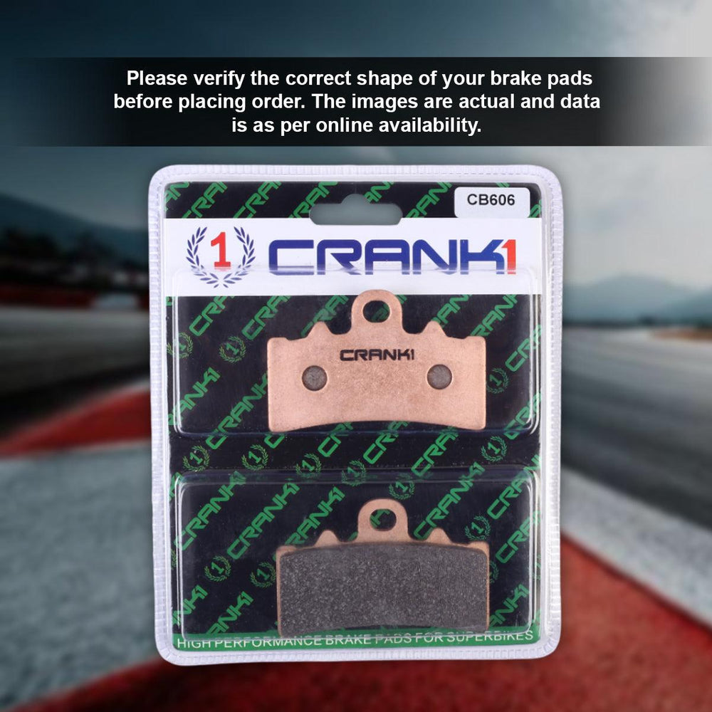 Sintered Brake Pads For BMW 310 - Front - CB606