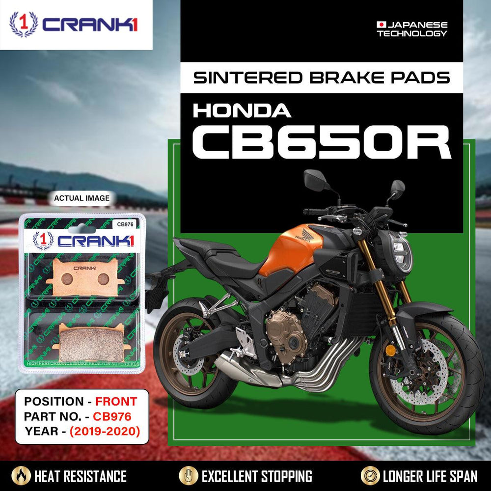 Sintered  Brake Pads For Honda CB650R (2019-2020) - Front - CB976 - 2 Sets