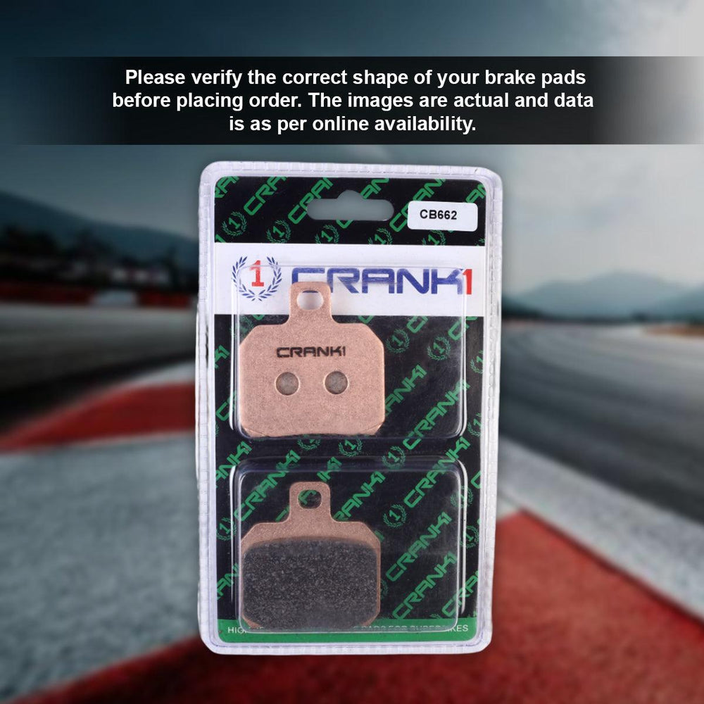 Sintered Brake Pads For KTM RC8R (2010-2015) - Rear - CB662