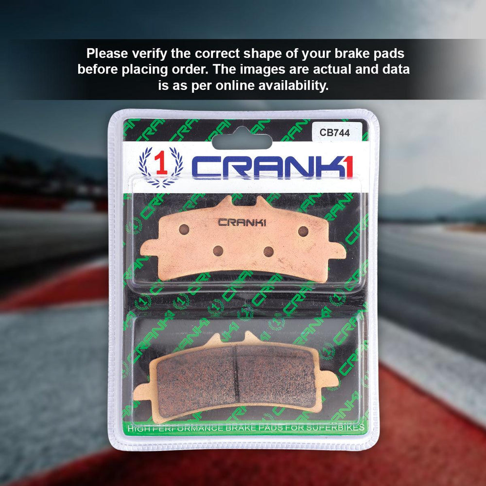 Sintered Brake Pads For KTM RC8R (2010-2015) - Front - CB744 - 2 Sets